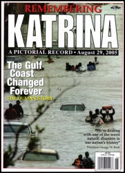 Hard to imagine, but you can buy a Hurricane Katrina souvenir program at newsstands.